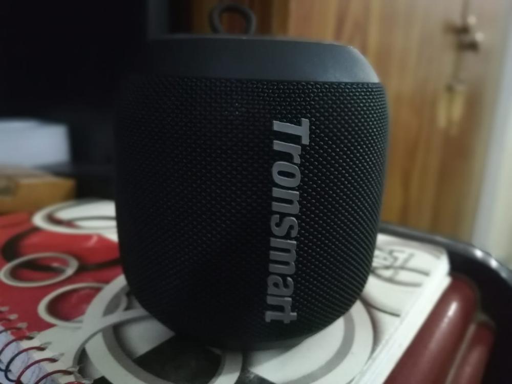 Tronsmart T7 Mini Portable Speaker TWS Bluetooth 5.3 Speaker with Balanced Bass, IPX7 Waterproof, LED Modes for Outdoor - Black - Customer Photo From Ali