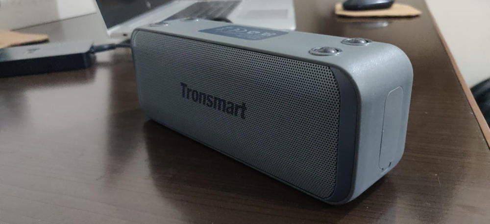 Tronsmart T2 Mini Portable Speaker Mini 10W Bluetooth Speaker, Up to 18 Hours Playtime, TWS, IPX7 Waterproof - Gray - Customer Photo From Muhammad Naveed