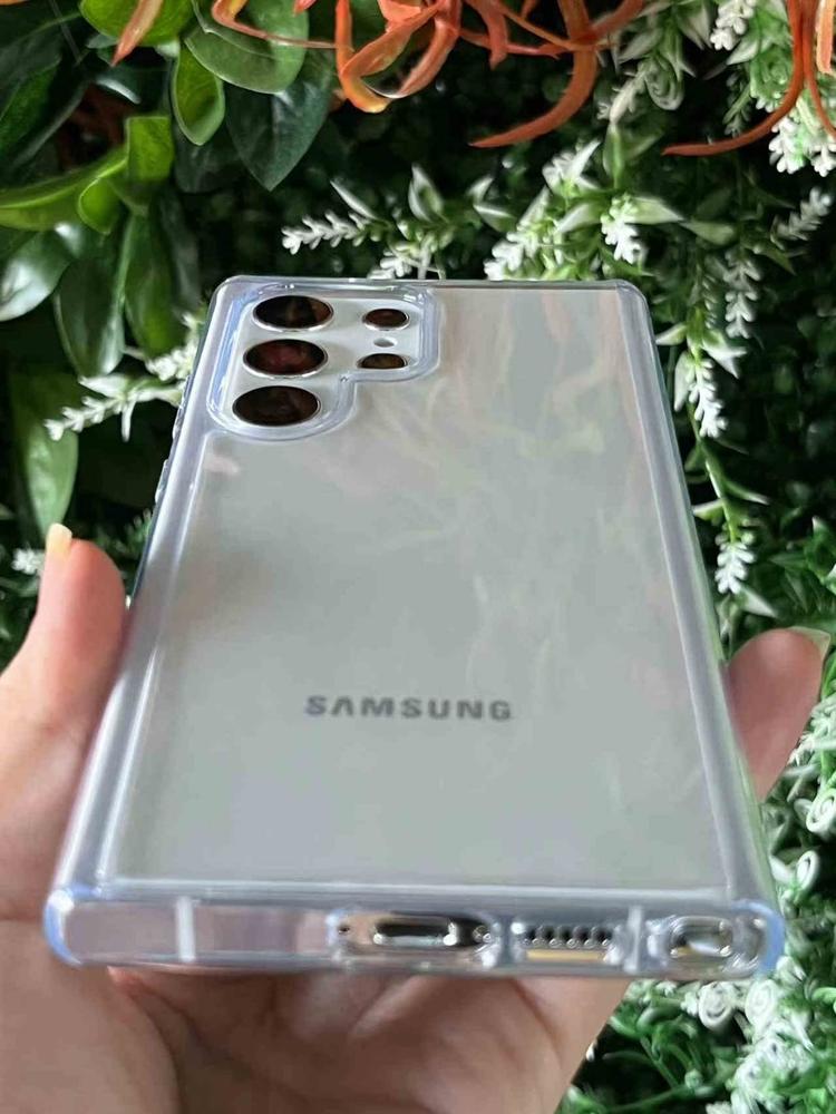 Galaxy S23 Ultra Diamond Clear Case, Military Grade Anti-Drop, Never Yellowing, Hard Back Shockproof Slim Clear Case by Torras � Crystal Clear - Customer Photo From Amazon Imports