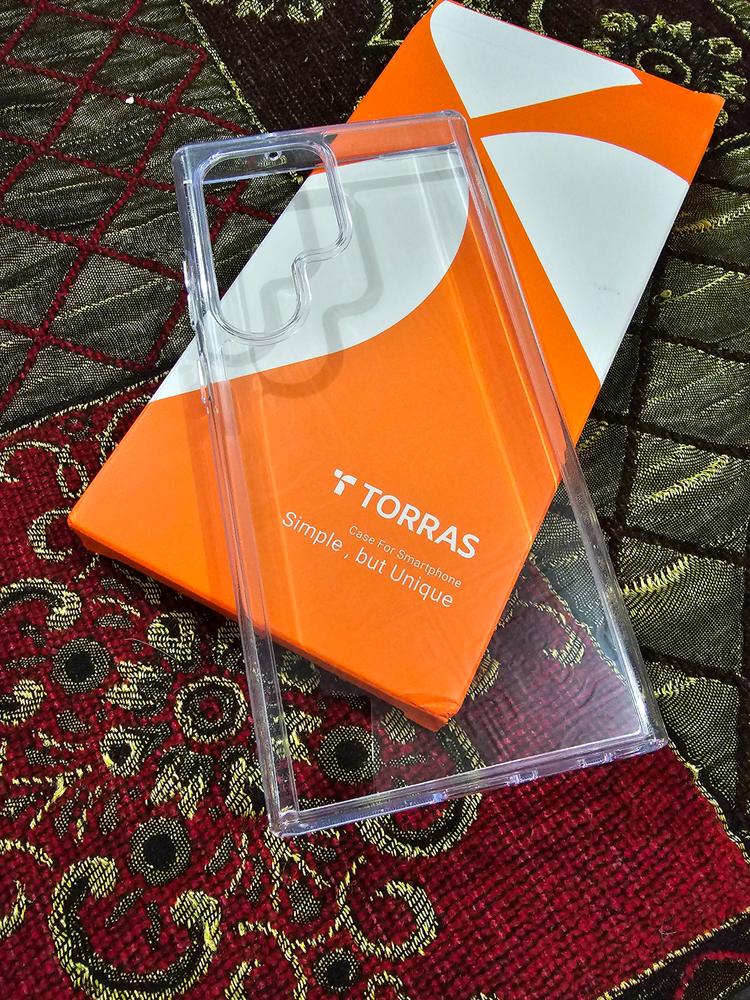 Galaxy S23 Ultra Diamond Clear Case, Military Grade Anti-Drop, Never Yellowing, Hard Back Shockproof Slim Clear Case by Torras -  Crystal Clear - Customer Photo From Zeeshan Haider