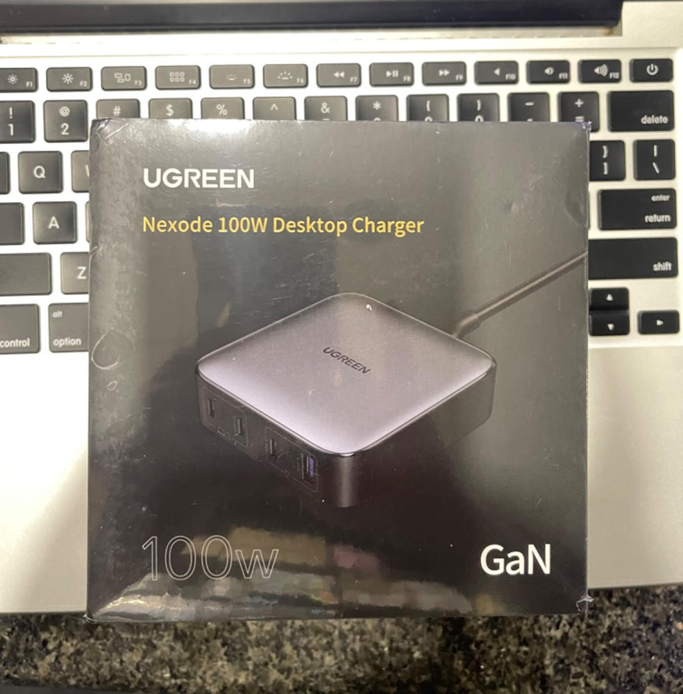 UGREEN 100W USB C Charger, Nexode 4 Ports USB C Charging Station, GaN Fast Desktop Charger Compatible with MacBook Pro, Dell XPS 15, iPhone 14 Pro Max/13, Galaxy S23 Ultra, iPad, Steam Deck and More - 90736 - Customer Photo From Javed Ahmed Shaikh