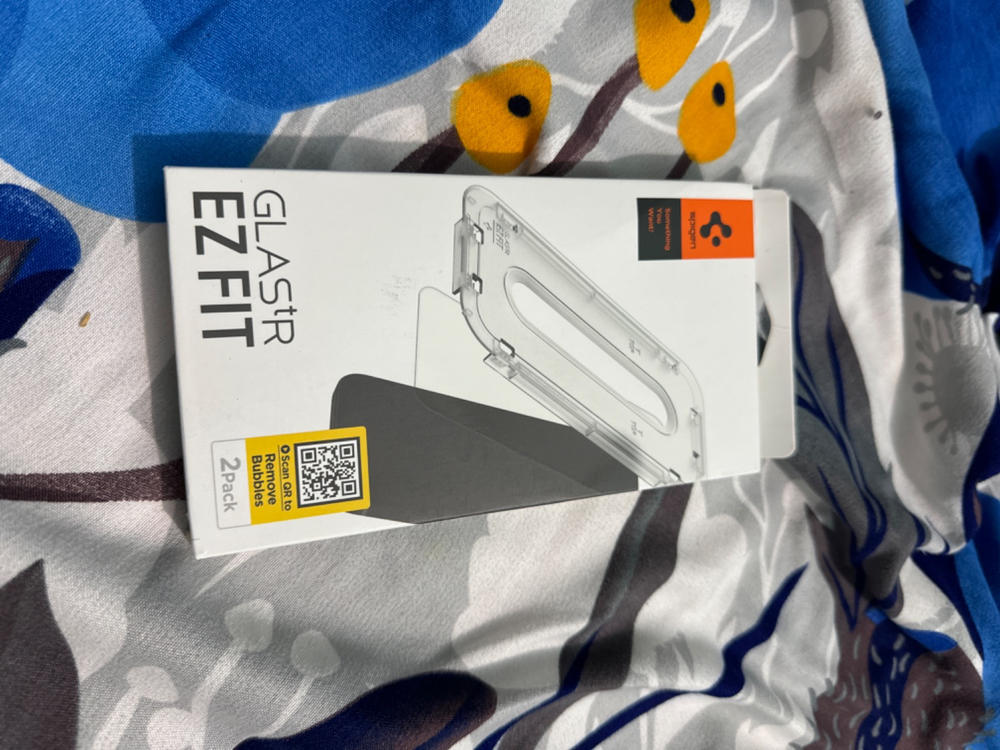 Apple iPhone 15 Pro Max EZ Fit Screen Protector Case Friendly by Spigen - Sensor Protection - 2 PACK - AGL06872 - Customer Photo From Asim Khan