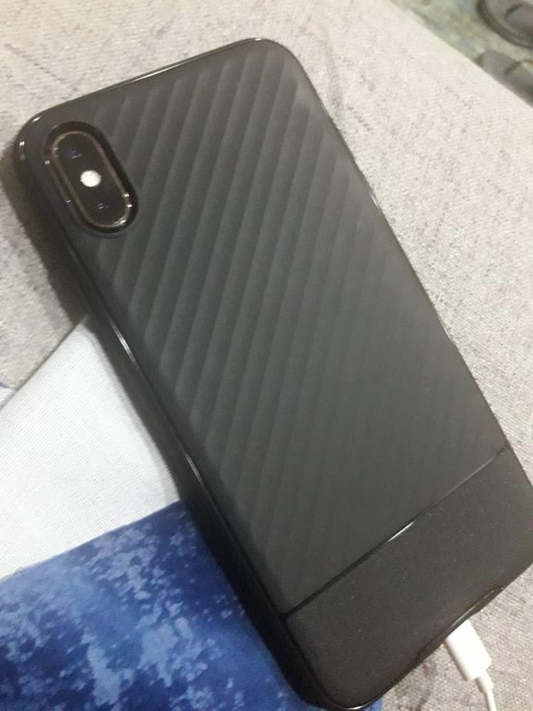 iPhone XS Max Spigen Case Core Armor Black 065CS24861 - Customer Photo From Jalal 