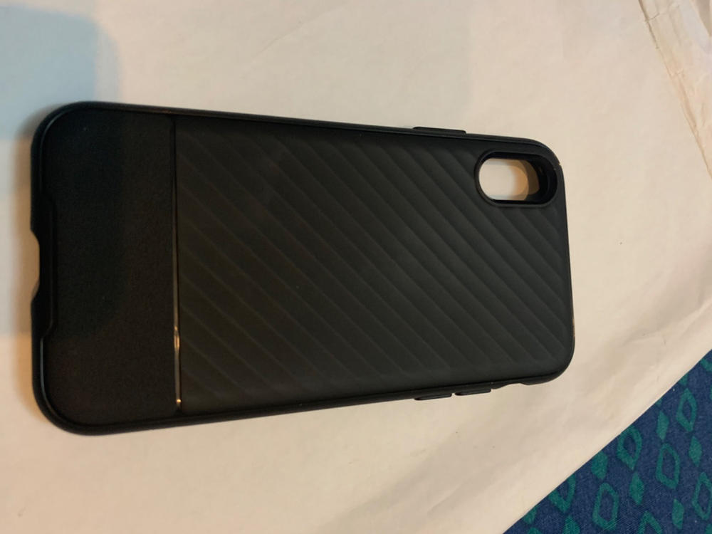 Spigen iPhone XS Case Core Armor Black 063CS24941 - Customer Photo From Asad Rizvi