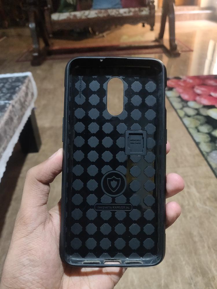OnePlus 6T Rugged Case by KAPAVER - Customer Photo From Abdullah Zafar