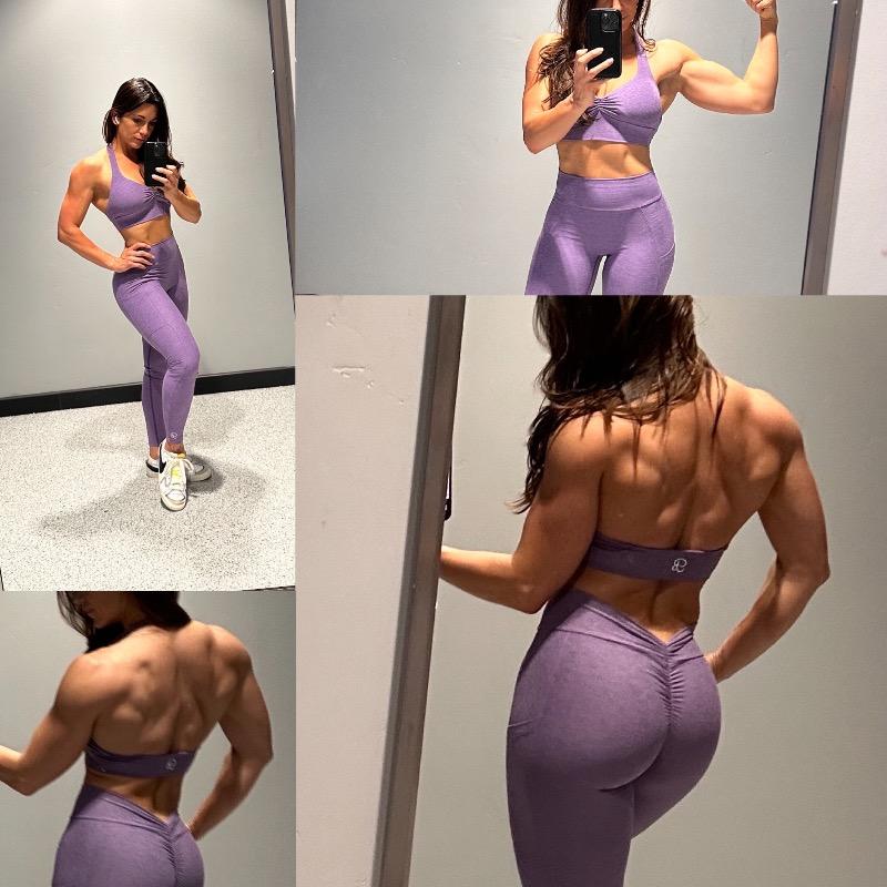 V Back Leggings - Customer Photo From Megan Barlow