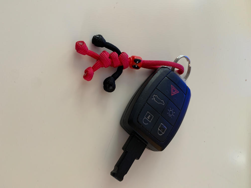 002 Deadpool Buddy Keychain - Customer Photo From Ian M.