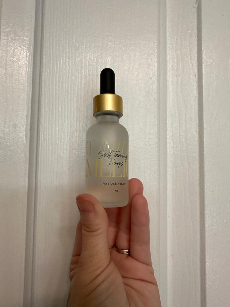 Self Tanning Drops - Customer Photo From Telina