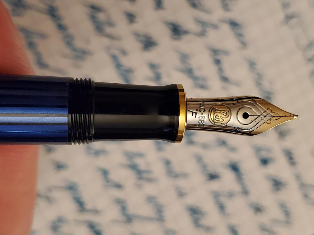 Pelikan Souveran Fountain Pen - M400 Black/Blue