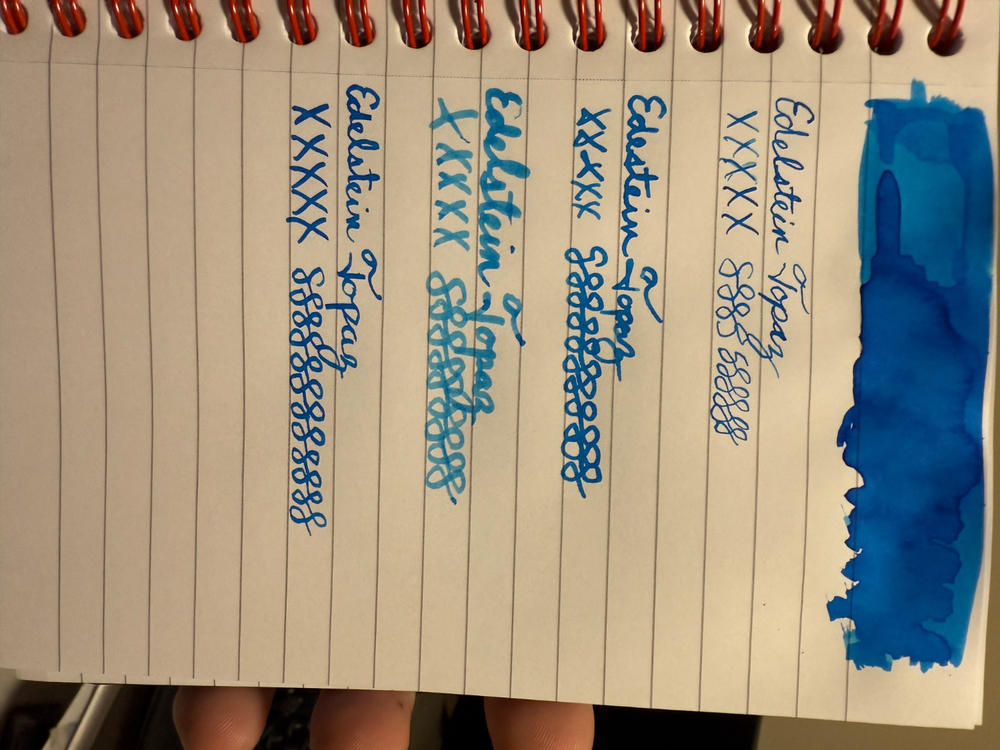 Pelikan 4001 Pelikan Edelstein Topaz Review Edelstein Topaz Ink