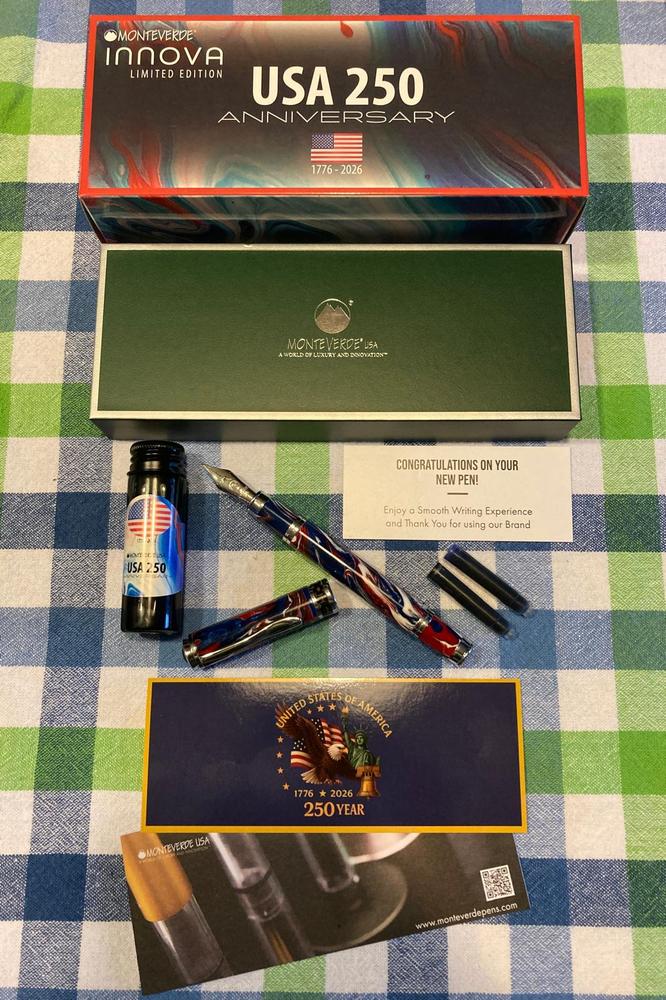 Monteverde Innova USA 250th Anniversary Limited Edition Fountain Pen