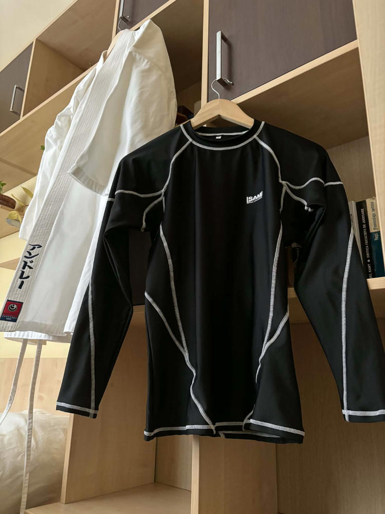 Long Sleeve Compression Rash Guard – Isami Japan