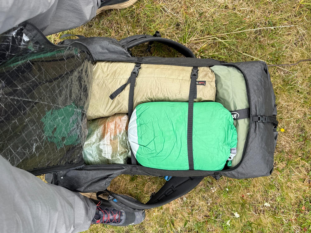 Arc Zip Ultra 62L - Ultralight Hiking Backpack | Zpacks