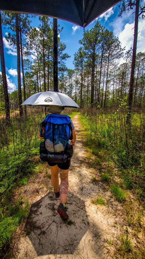 Ultralight Hiking Umbrella | Lightest Backpack Hiking Umbrella