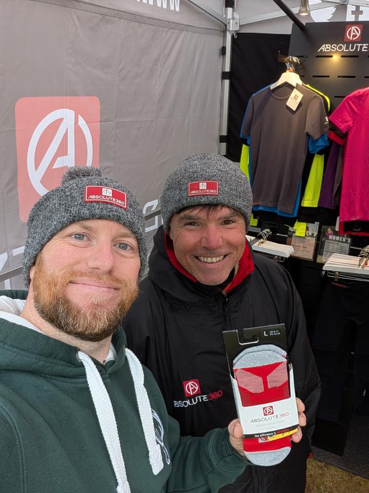 Performance Running Socks - Quarter - Customer Photo From Chris Ward