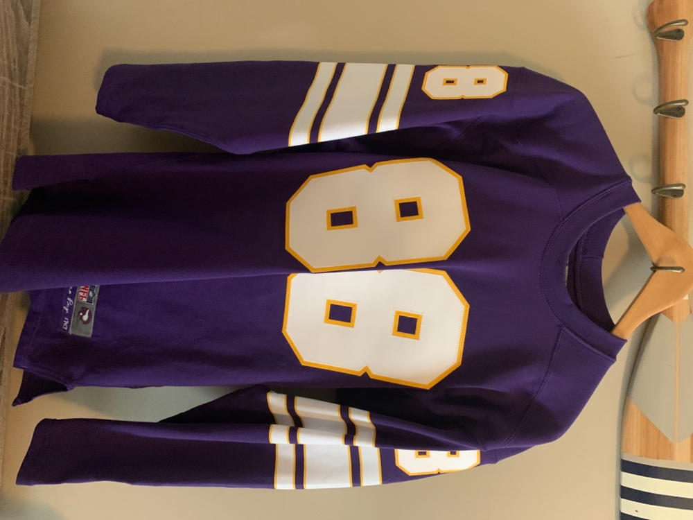 Ebbets Field Flannels Minnesota Vikings 1969 Long Sleeve Football Jersey