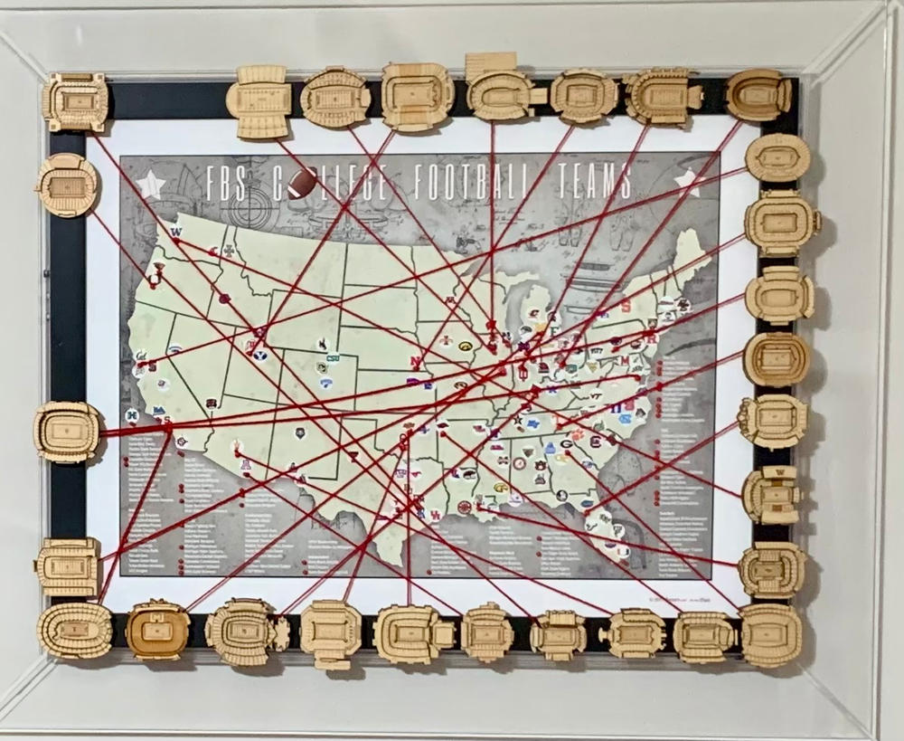 Cleveland, Ohio Coaster Art (Progressive Field)