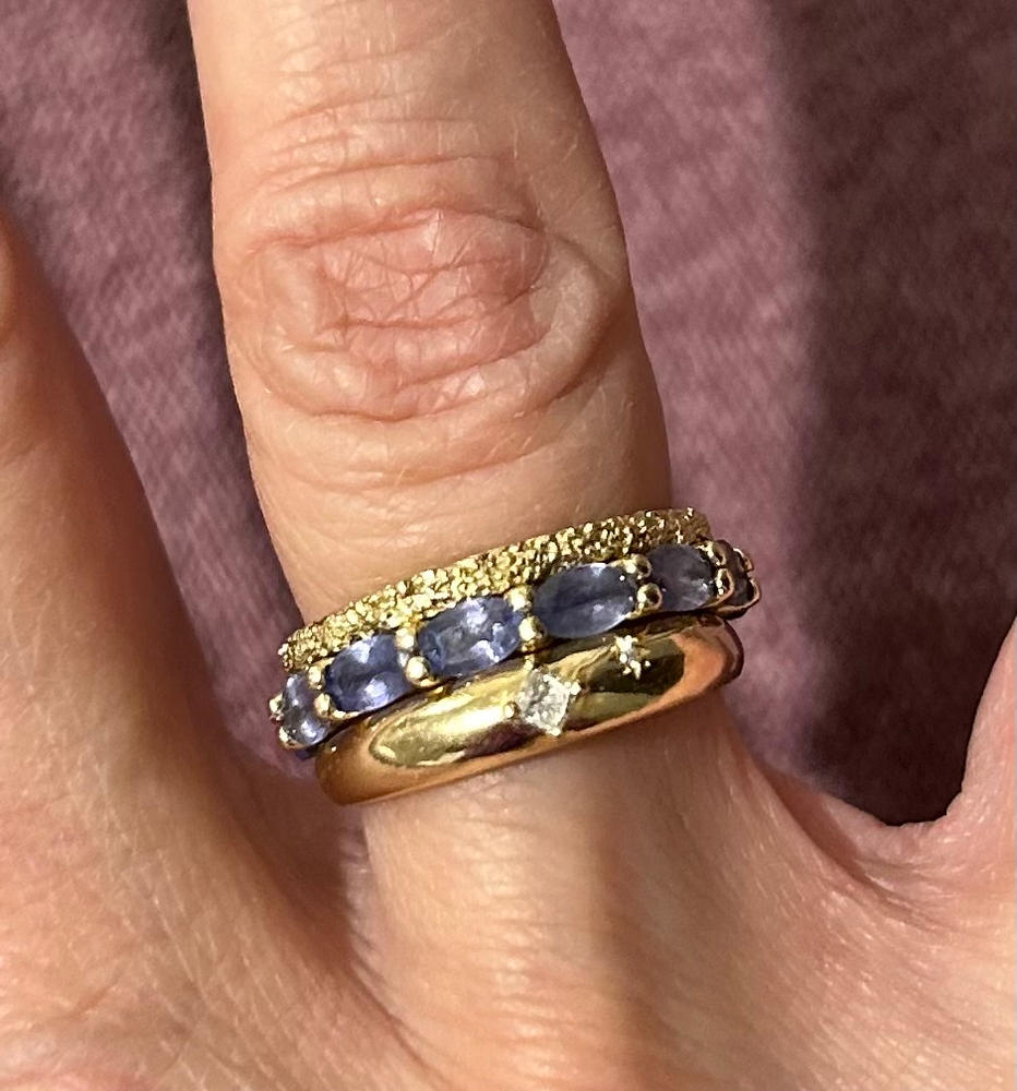 Aurora Dome Ring - Customer Photo From Libby Cooke