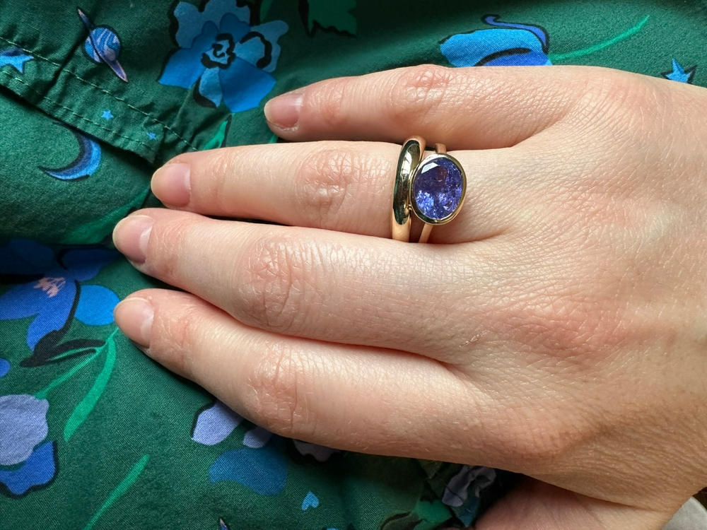 Gold Dome Ring - Customer Photo From Sarah Mapes