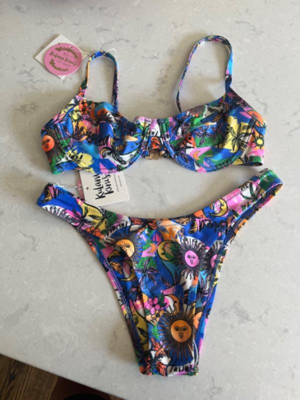 Vintage V Bikini Bottom - Wild Sunchild - Customer Photo From Erin Murphy