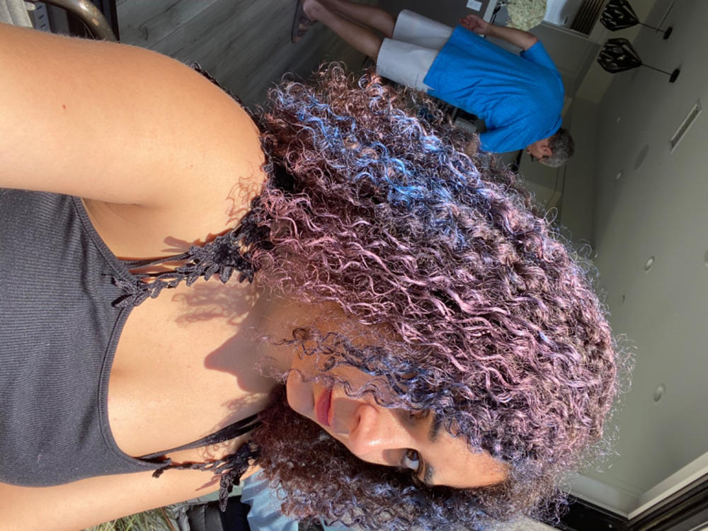Curl Color Cool Blue - Customer Photo From Lina Barsoum