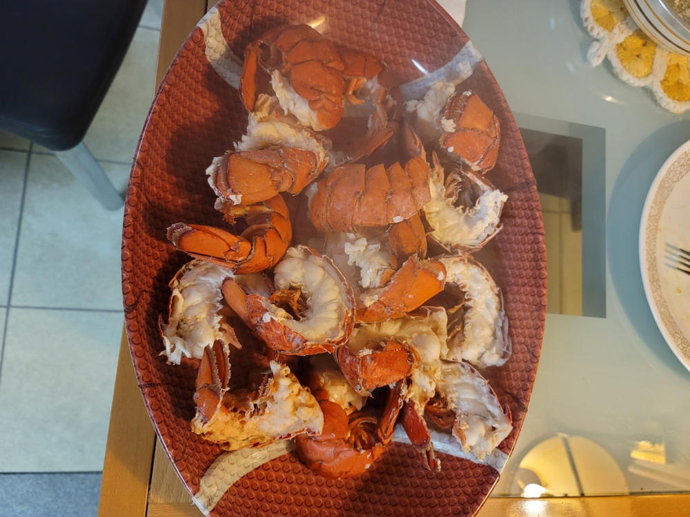 Over-Sized Maine Lobster Tails (6-7oz) - Customer Photo From Larry Schaibley