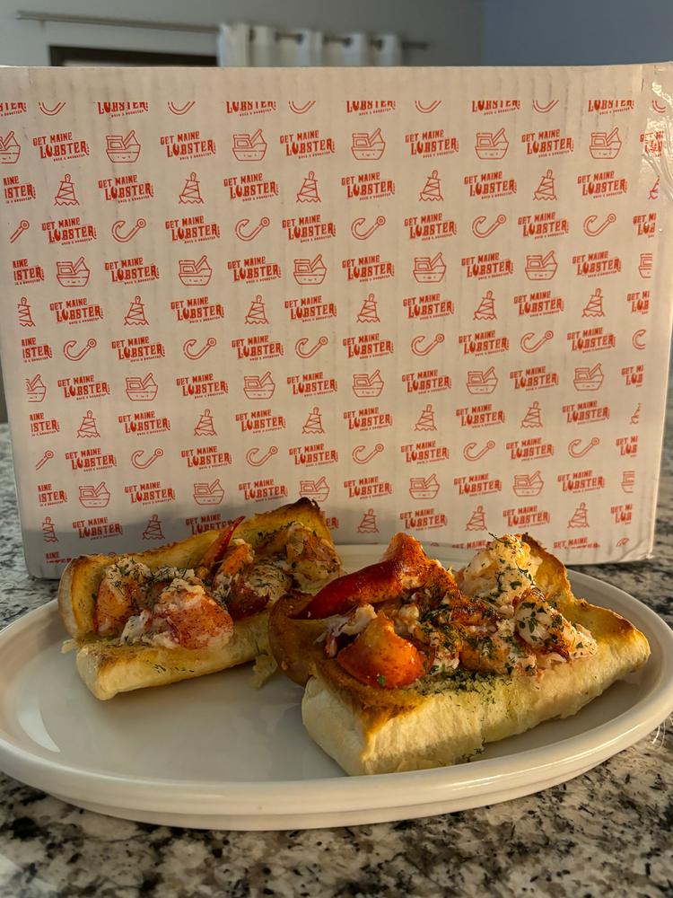 Famous Fresh Maine Lobster Rolls - Customer Photo From Tanner A. 
