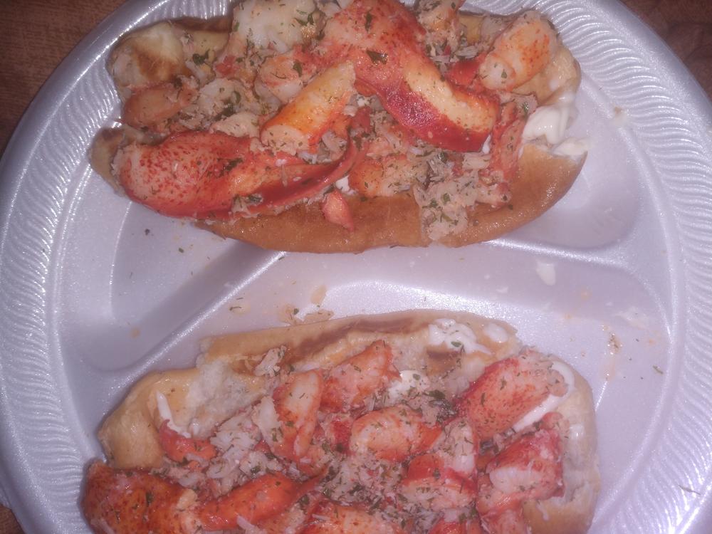Classic Maine Lobster Roll Kits - Customer Photo From Rev. Althea Greene