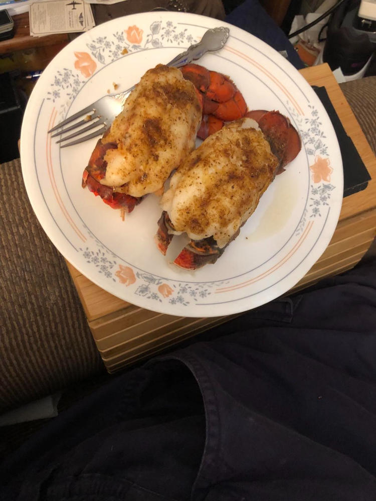 Over-Sized Lobster Tails 8-Pack (6-7 oz) - Customer Photo From Scott Bailey