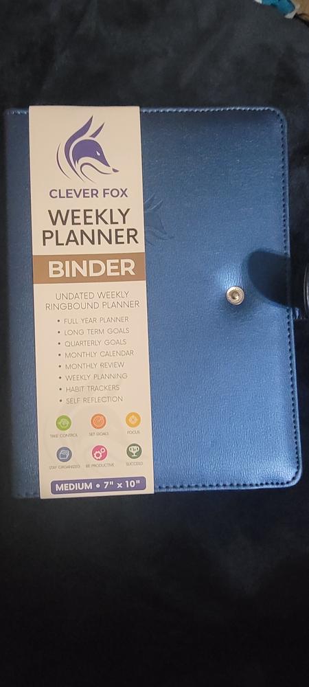 Weekly Planner Binder -Stay On Track & Never Miss Important Dates - Customer Photo From Jayla