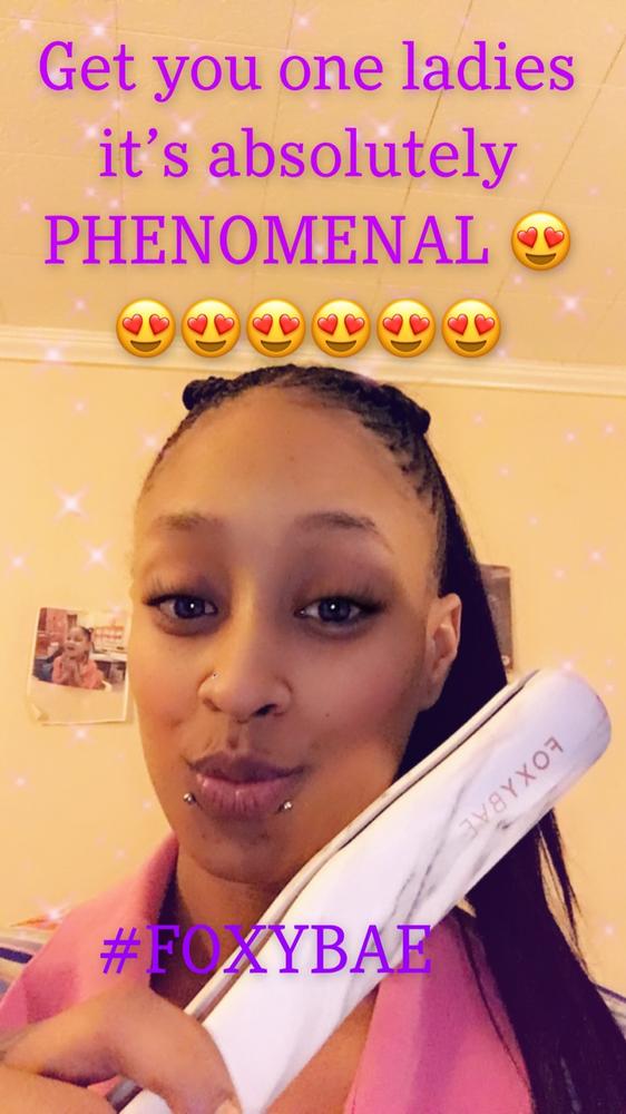 foxybae reviews flat iron