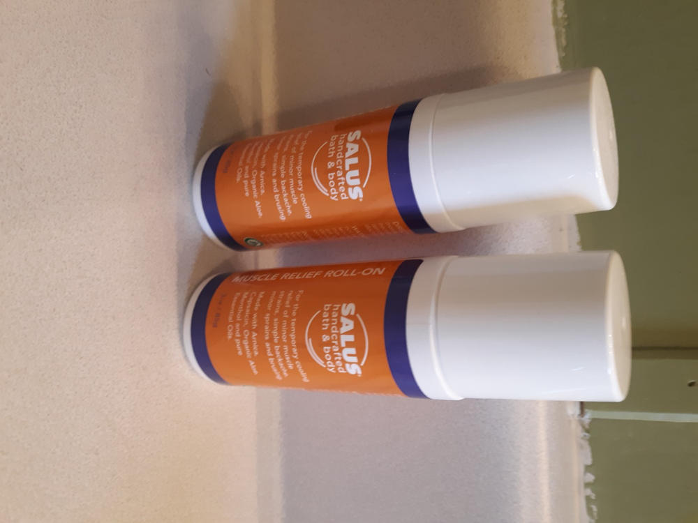 Muscle Relief Gel Roll On - Extra Strength Roll on - Customer Photo From Denise Spacht 