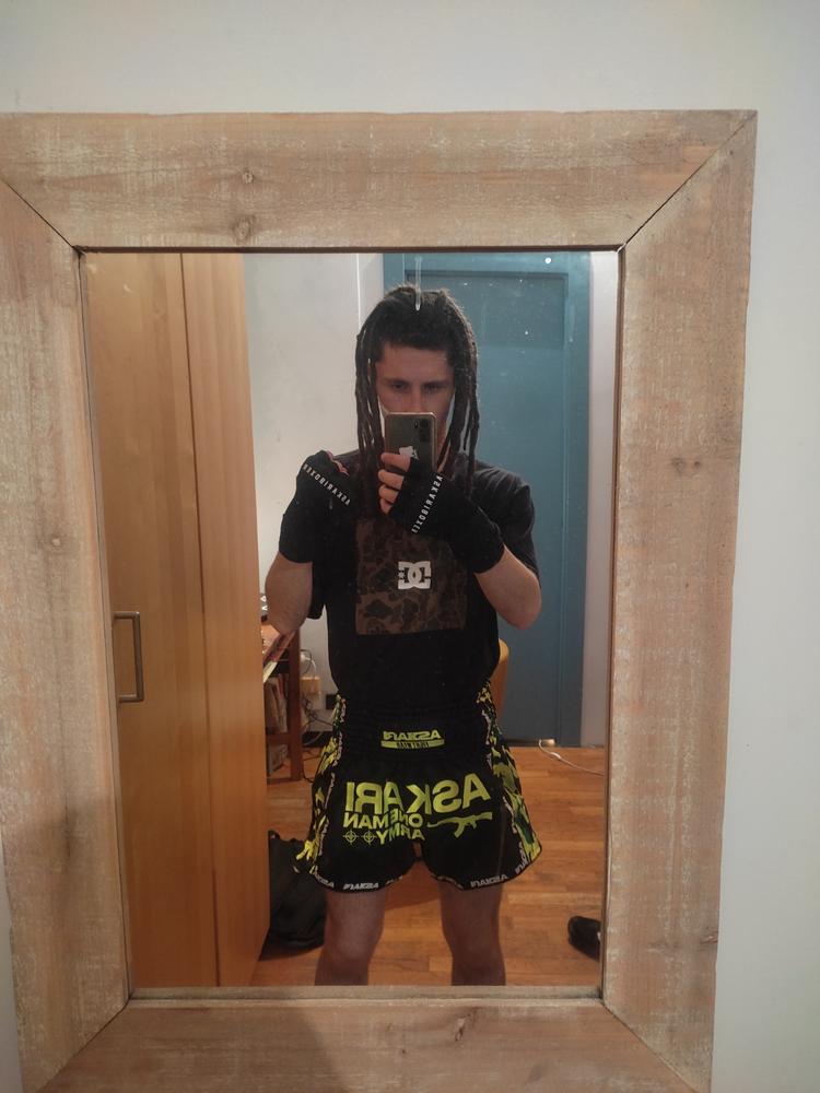 SAHARA ASKARI MUAY THAI SHORTS