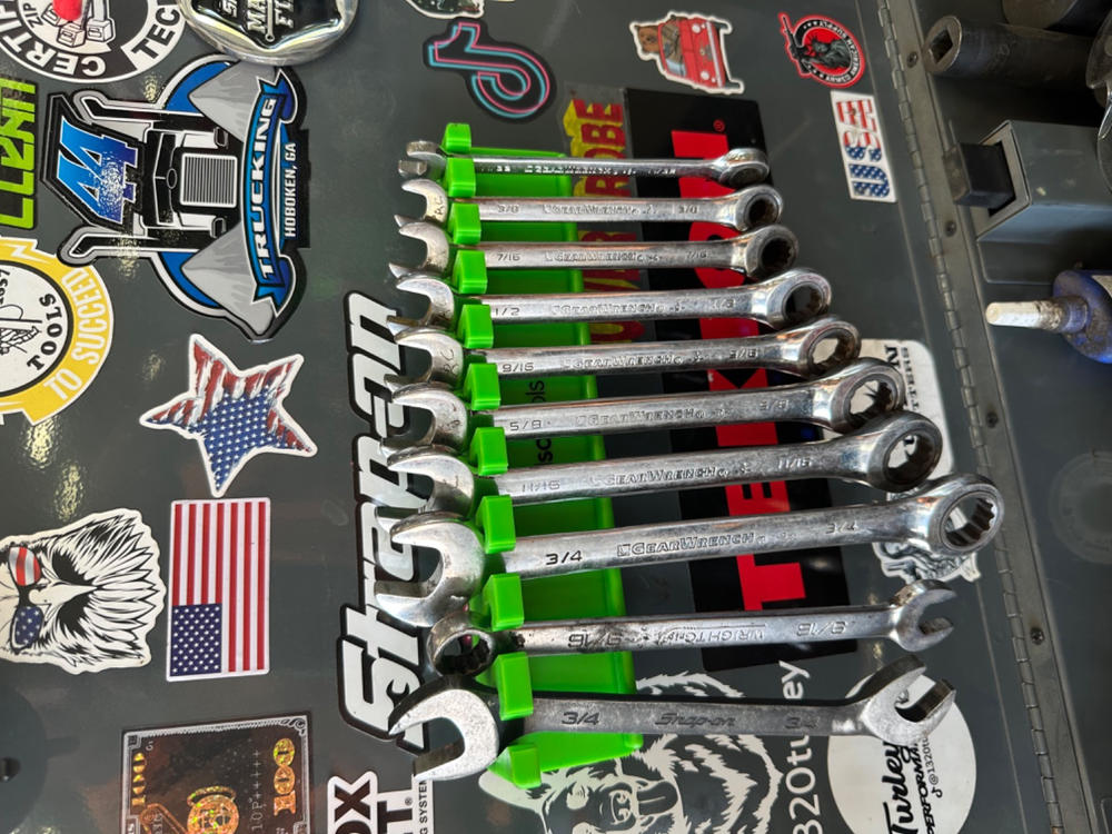 Magnetic Wrench Holders - Customer Photo From Pete C.