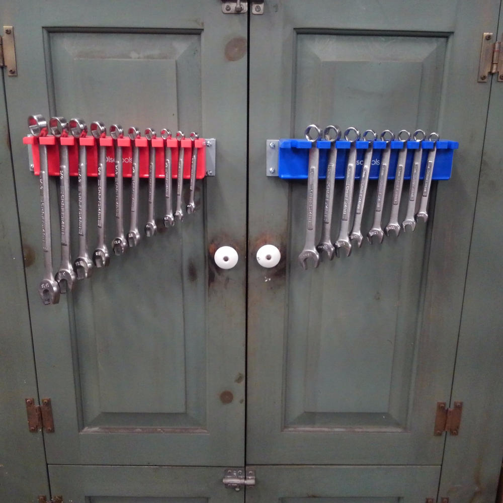 Magnetic Wrench Holders - Customer Photo From David McKinnon