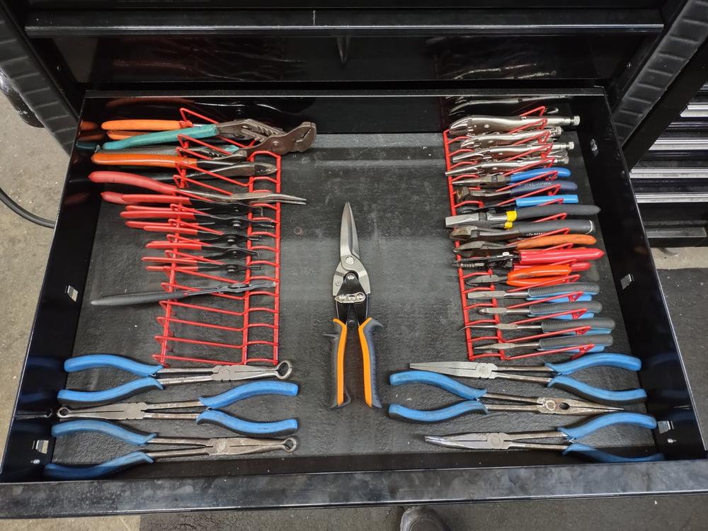 Plier Organizer Rack For Tool Box Drawer - Customer Photo From James B.