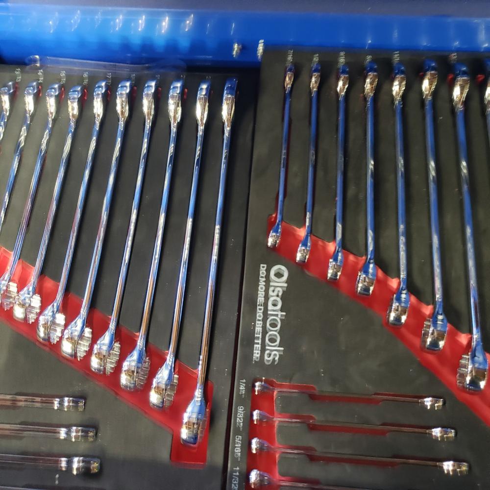 15pc Combination Wrench Set - 15° Offset - Customer Photo From Edward