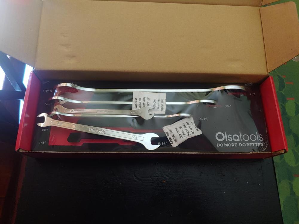Slim Profile Wrench Sets - Customer Photo From Jacob B