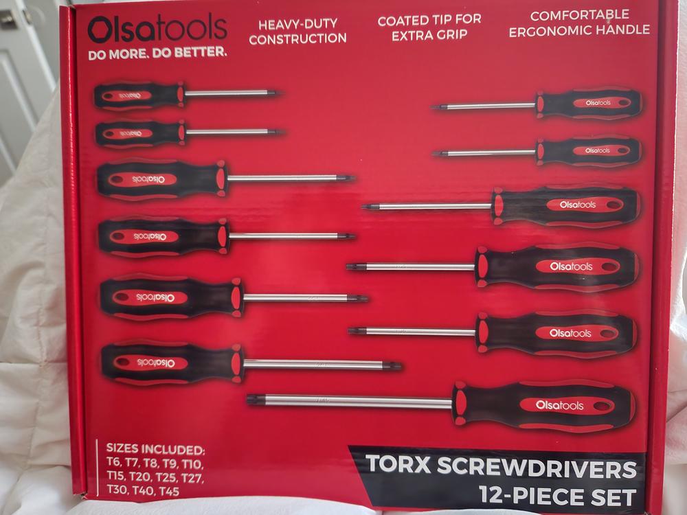 12pc Torx Screwdriver Set - Customer Photo From Troy M.