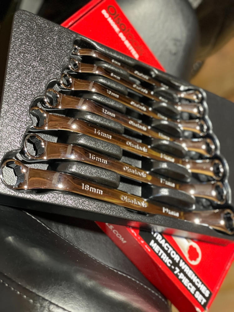 Olsa Tools Offset Bolt Extractor Wrench Set - Customer Photo From Tom K.