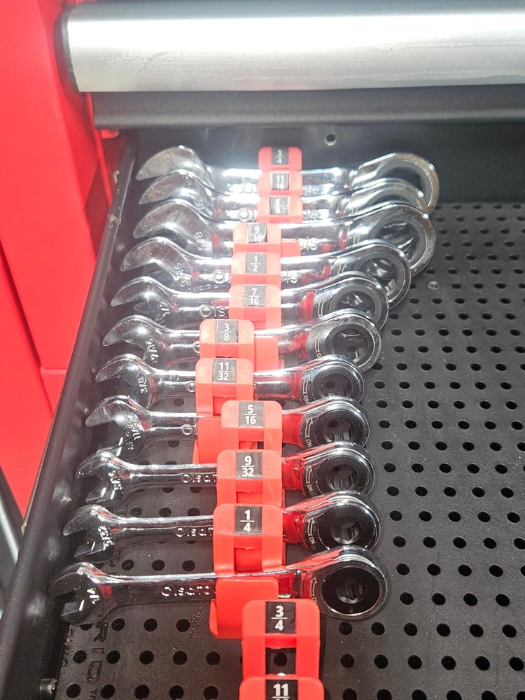 120 Tooth Stubby Ratcheting Wrench Set - Customer Photo From Samuel j