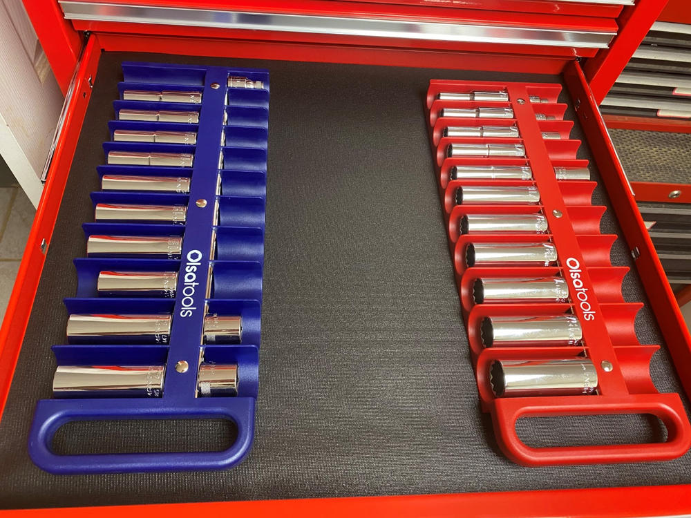 Magnetic Portable Socket Trays - Customer Photo From Alan H.