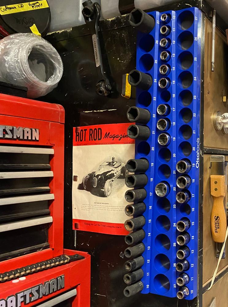 3-Row Magnetic Socket Holder - Customer Photo From Jay Watson