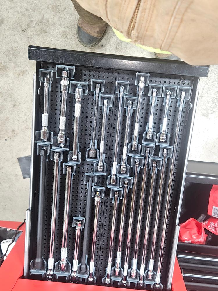 Toolgrid Socket Holder Clips - Customer Photo From Samuel j