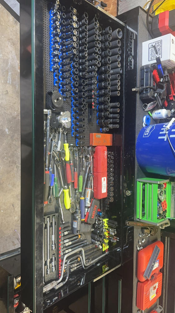 Toolgrid Modular 6"x6" Tool Organizer Boards (16 Pack) - Customer Photo From Mason Owens