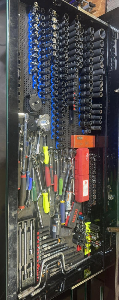 Toolgrid Modular 6"x6" Tool Organizer Boards (16 Pack) - Customer Photo From Mason Owens