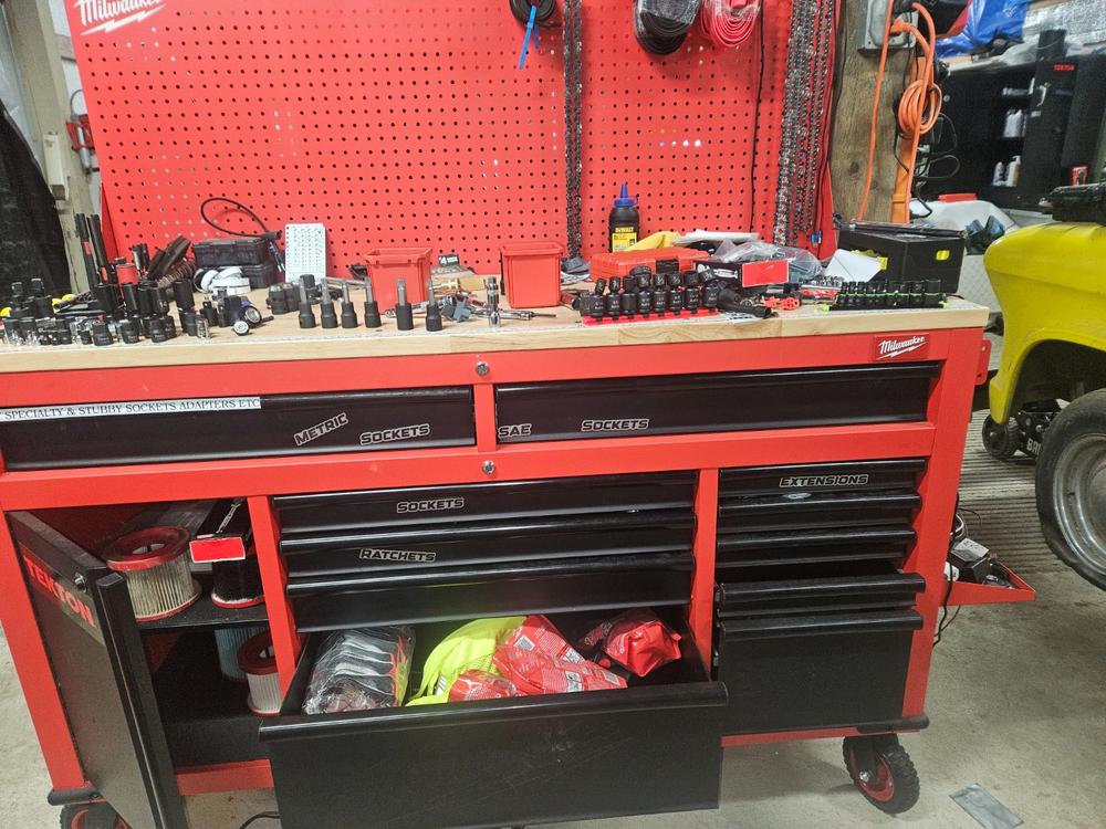 Aluminum Toolbox Emblems - Customer Photo From Sam Burt