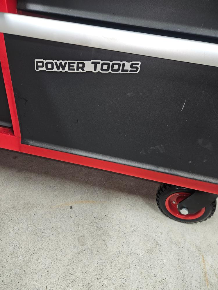 Aluminum Toolbox Emblems - Customer Photo From Sam