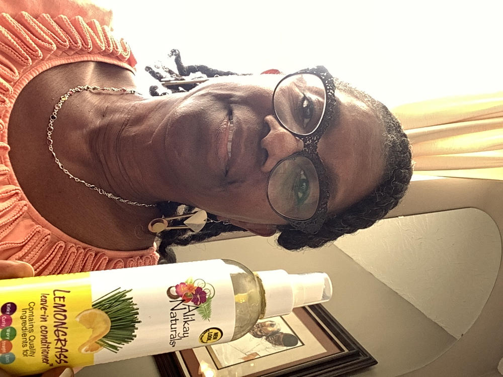 Lemongrass Leave In Conditioner - Customer Photo From Kathy Padgett