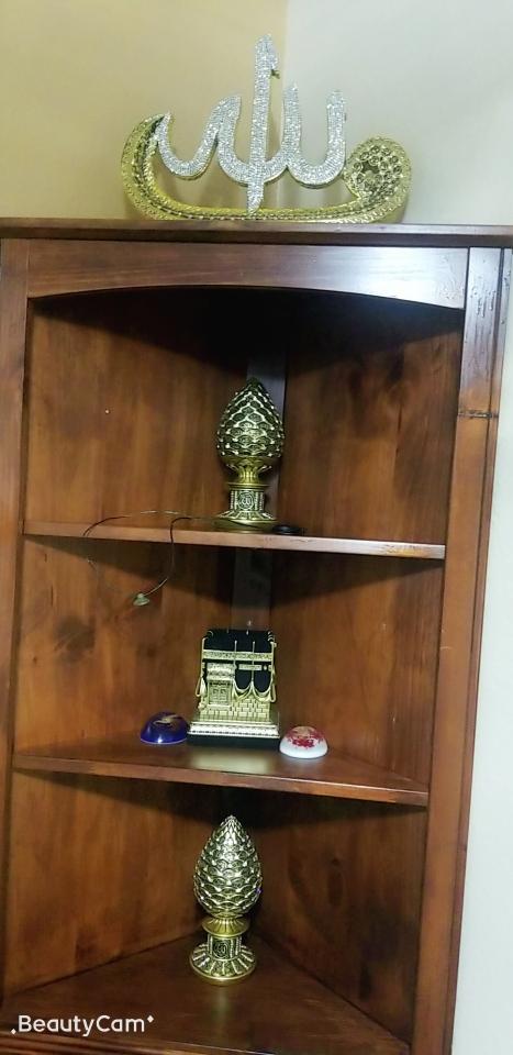 Islamic Table Decor Kaba Replica Gold & Black LARGE 2146 - Customer Photo From Arzou H.